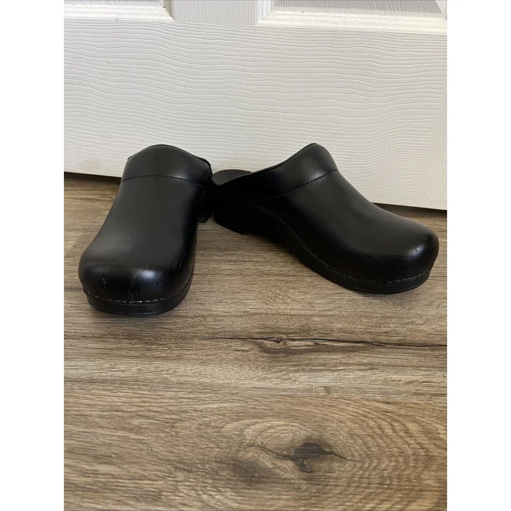 Dansko Men's Karl Black Professional Clogs 050-020202 Size 45 US 11.5-12